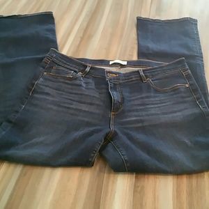 LOFT Boot cut jeans